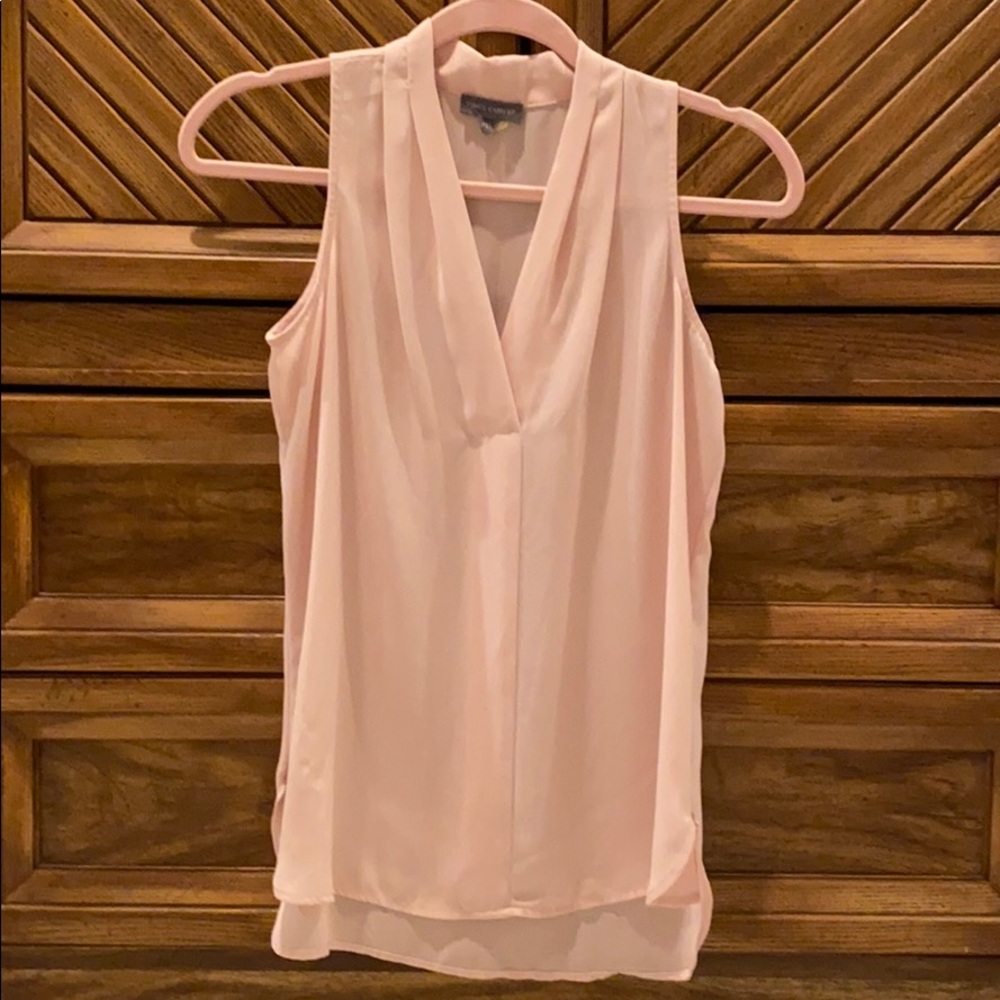 Vince Camuto blush pink top